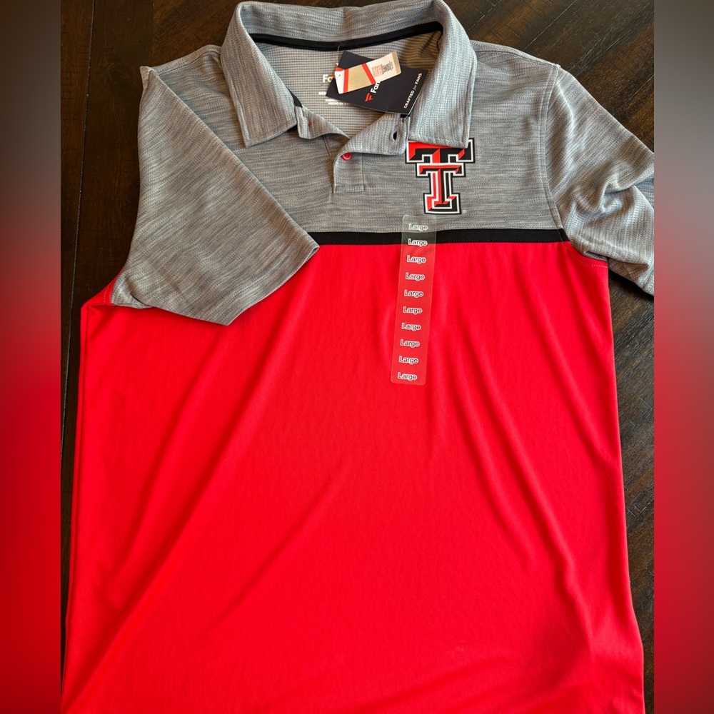 Men’s college polo shirt